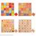 TOYMYTOY Alphabet Blocks Wooden Block Letters Preschool Kindergarten Building Toy 26pcs B0756YKWL5